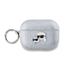 Attēls no Karl Lagerfeld - Karl Lagerfeld PU Embossed Karl and Choupette Heads Case for AirPods Pro 2 Silver
