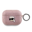 Attēls no Karl Lagerfeld - Karl Lagerfeld PU Embossed Karl Head Case for AirPods Pro Pink