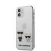 Picture of Karl Lagerfeld Apple iPhone 12 mini 5.4'' PC/TPU Karl &Choupette Cover Transparent