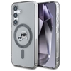 Picture of Karl Lagerfeld Button Karl & Choupette Heads Printed Logo MagSafe Case for Samsung Galaxy S25