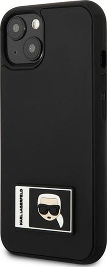 Picture of Karl Lagerfeld Etui do iPhone 13 mini 5,4" czarny/black hardcase Ikonik Patch