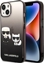 Attēls no Karl Lagerfeld Etui Karl Lagerfeld do iPhone 14 6,1" hardcase czarny/black Gradient Ikonik Karl & Choupette