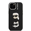 Attēls no Karl Lagerfeld Grained PU K&CH Heads Case for Apple iPhone 15