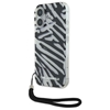Picture of Karl Lagerfeld IML Zebra Pattern & Cord Back Case for Apple iPhone 16