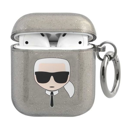 Attēls no Karl Lagerfeld KLA2UKHGK AirPods 1|2 cover czarny|