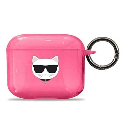 Изображение Karl Lagerfeld case for Airpods 3 KLA3UCHFP pink C