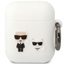 Attēls no Karl Lagerfeld - Airpods 1/2 Choupette Silicone Case White