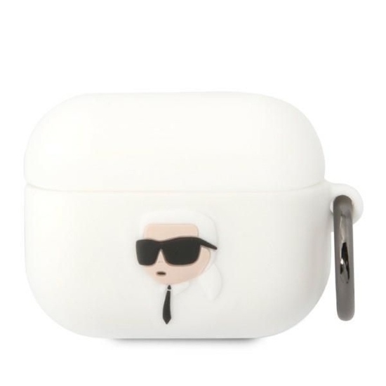 Picture of Karl Lagerfeld KLAPRUNIKH AirPods Pro cover biały|