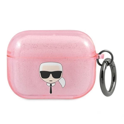 Изображение Karl Lagerfeld case for AirPods Pro KLAPUKHGP pink