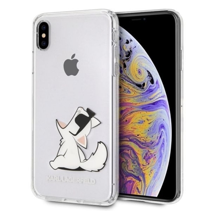 Attēls no Karl Lagerfeld KLHCI65CFNRC iPhone Xs Max hardcase