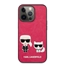 Picture of Karl Lagerfeld Apple iPhone 13 Pro Choupette PU Leather Case Fuchsia