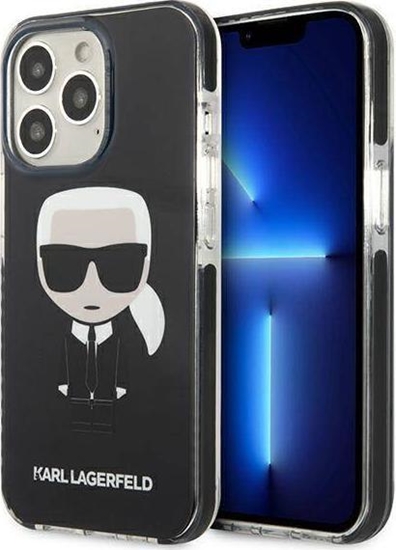 Picture of Karl Lagerfeld Karl Lagerfeld KLHCP13LTPEIKK iPhone 13 Pro / 13 6,1" hardcase czarny/black Iconik Karl