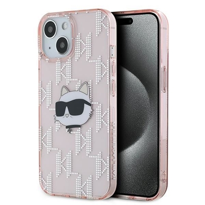 Attēls no Karl Lagerfeld KLHCP13MHKLPCHP iPhone 13 6.1" różo