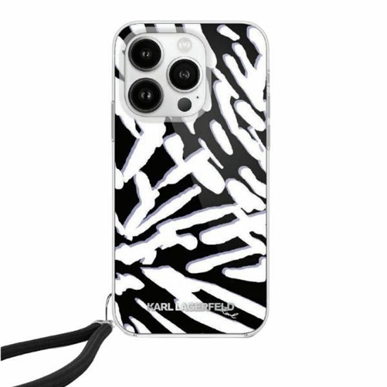 Picture of Karl Lagerfeld KLHCP15LHZBPKCCK iPhone 15 Pro 6.1"