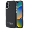 Изображение Karl Lagerfeld Grained PU Hotel RSG Case for iPhone 16 / Black