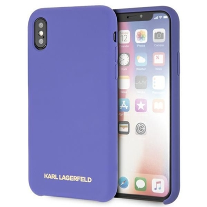 Attēls no Karl Lagerfeld KLHCPXSLVOG iPhone X|Xs  hardcase f