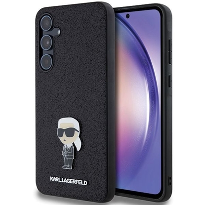 Attēls no Karl Lagerfeld Fixed Glitter Metal Ikonik Case Sam