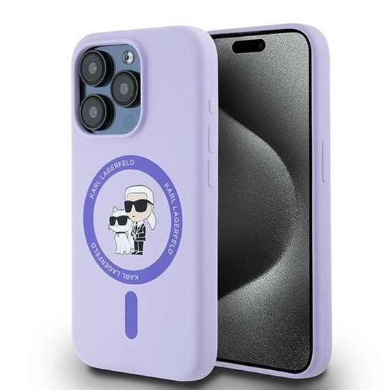 Picture of Karl Lagerfeld KLHMP15LSCMKCRHU iPhone 15 Pro 6.1"