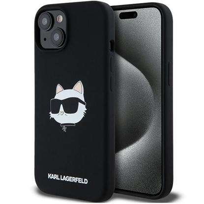 Attēls no Karl Lagerfeld KLHMP15MSCHPPLK iPhone 15 Plus | 14