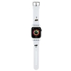 Picture of Karl Lagerfeld Karl and Choupette Head NFT Watch Strap for Apple Watch 42/44/45/46/49 / white
