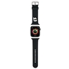 Picture of Karl Lagerfeld Karl Head NFT Watch Strap for Apple Watch 42/44/45/46/49 / black