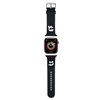 Picture of Karl Lagerfeld Karl and Choupette Head NFT Watch Strap for Apple Watch 38/40/41 / Black