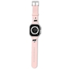 Picture of Karl Lagerfeld Karl and Choupette Head NFT Watch Strap for Apple Watch 38/40/41 / pink