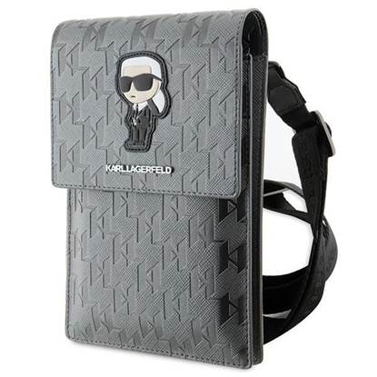 Picture of Karl Lagerfeld Torebka KLWBSAKHPKG srebrny|silver 