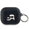 Изображение Karl Lagerfeld PU Embossed Karl and Choupette Heads Case for Apple AirPods 3