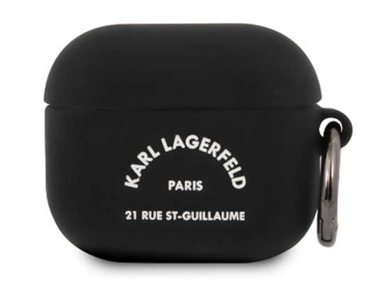 Picture of Karl Lagerfeld Rue St Guillaume Silicone Case for Apple AirPods 3