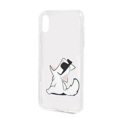 Picture of Karl Lagerfeld Samsung Galaxy S10e Fun No Rope Cover Transparent