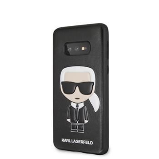 Изображение Karl Lagerfeld Samsung Galaxy S10e Ikonik Full Body PC/TPU Case Black