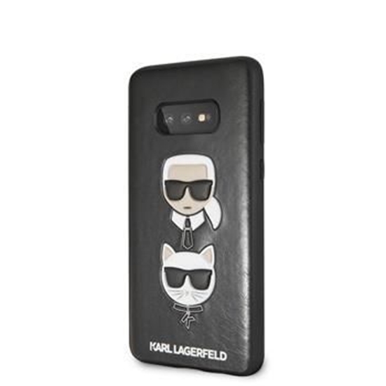 Изображение Karl Lagerfeld Samsung Galaxy S10e Karl and Choupette Hard Case Black