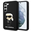 Изображение Karl Lagerfeld Samsung Galaxy S23 hardcase Silicone Ikonik S911 Black