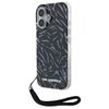 Picture of Karl Lagerfeld Zebra With Cord Back Case for Apple iPhone 16 Plus