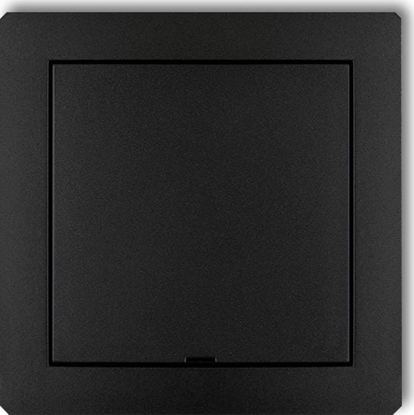 Picture of Karlik Ramka porednia z zalepk czarny mat (12DRPZ)