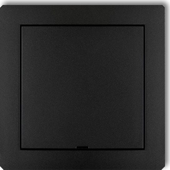 Picture of Karlik Ramka porednia z zalepk czarny mat (12DRPZ)