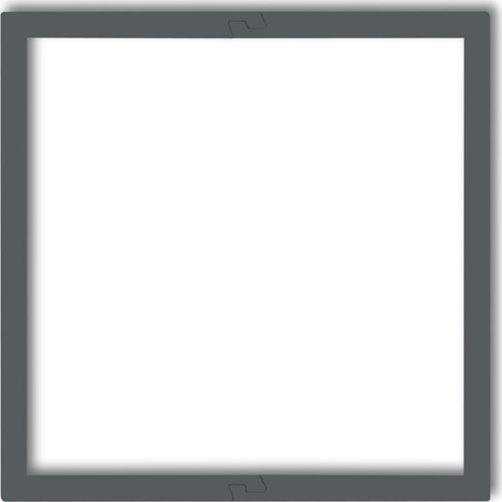Picture of Karlik Ramka wypeniajca pojedyncza serii Deco grafitowy mat (28DRW-1)