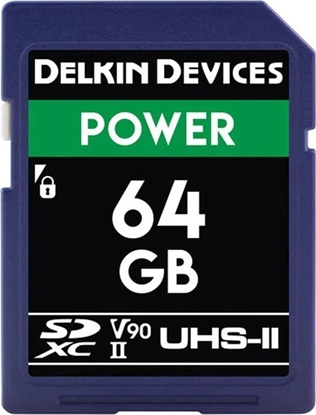 Изображение Karta Delkin Power 2000x SDXC 64 GB Class 10 UHS-II/U3 V90 (DDSDG200064G)