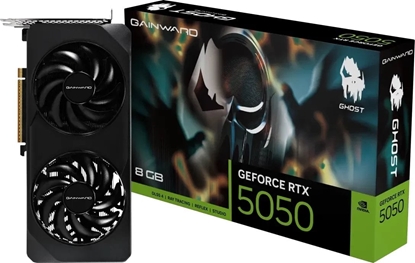 Picture of Karta graficzna Gainward GeForce RTX 5050 Ghost 8GB GDDR6 DLSS4 (NE65050019P1-GB2070B)