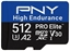 Attēls no Karta pamięci microSD High Endurance 512G P-SDU512V32100PHE-GE