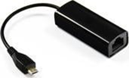 Attēls no Karta sieciowa MicroConnect USB MICRO to Ethernet, Black