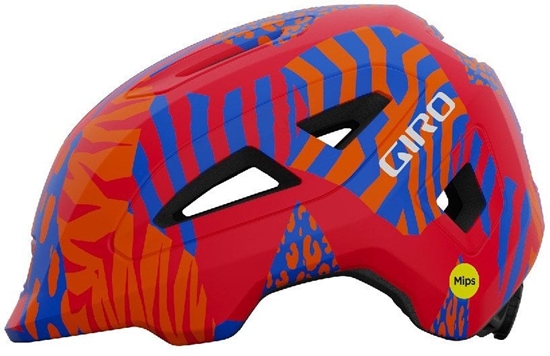 Изображение Kask dziecicy GIRO SCAMP II Rozmiar kasku: XS(45-49 cm), Wybierz kolor: Matte Red Animal