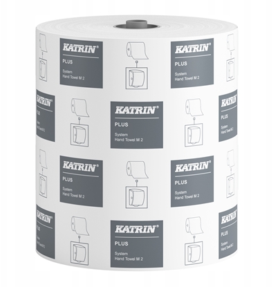 Picture of Katrin Katrin Plus System Medium - Rcznik w roli, 2-warstwowy, celuloza, 150 m, biay - 6 rolek