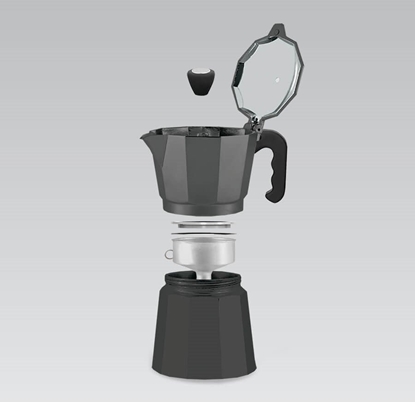 Attēls no Kawiarka Maestro Kawiarka na 6 filianek MR-1666-6-BLACK MAESTRO