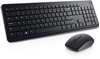 Изображение Dell Keyboard and Mouse KM3322W Keyboard and Mouse Set, Wireless, Batteries included, EE, Black
