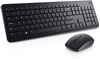 Изображение Dell Keyboard and Mouse KM3322W Keyboard and Mouse Set, Wireless, Batteries included, EE, Black
