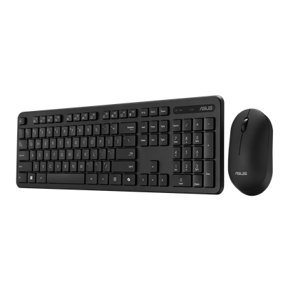 Изображение KEYBOARD +MOUSE WRL OPT. CW100/BLACK 90XB0700-BKM1F0 ASUS