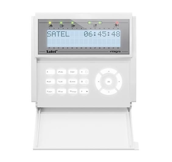 Picture of KEYPAD LCD /INTEGRA WHITE/INT-KLCD-W SATEL