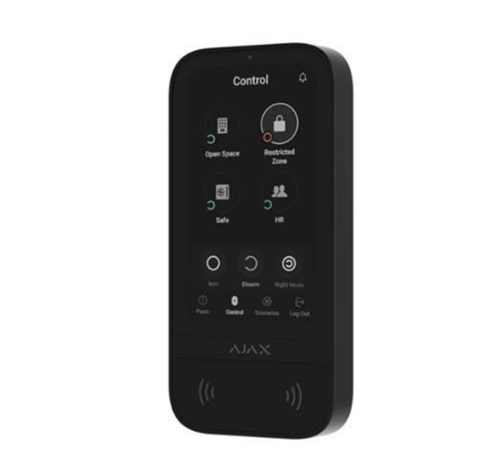 Picture of KEYPAD WRL TOUCHSCREEN/ASP BLACK 58454 AJAX